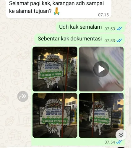 Pengiriman Papan Bunga Selamat Mojorejo Karangmalang