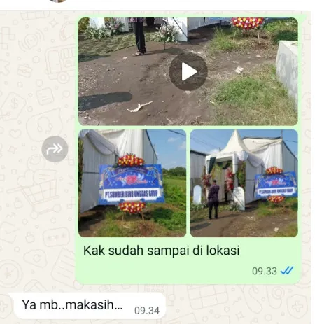 Pengiriman Karangan Bunga Mojorejo Karangmalang