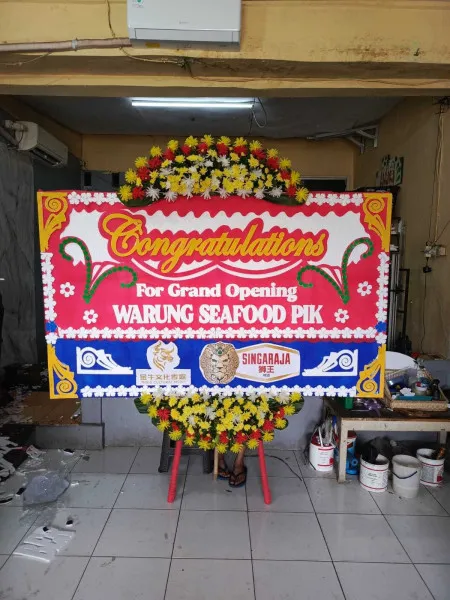 Papan Bunga Ucapan Selamat Mojorejo Karangmalang