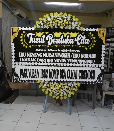 Papan Bunga Duka Mojorejo Karangmalang