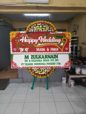 Papan Bunga di Mojorejo Karangmalang